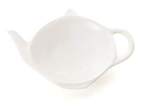 Soporte para filtro de té de porcelana "Tetera"
