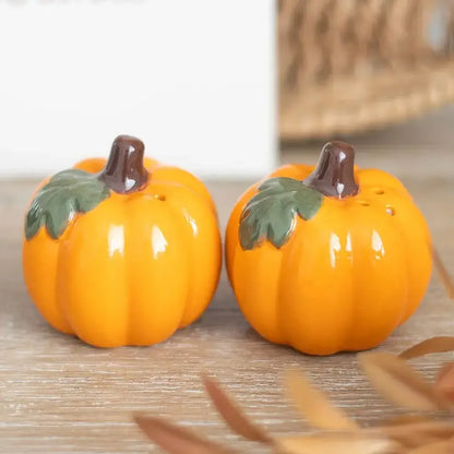 Salière et poivrière Citrouilles d&