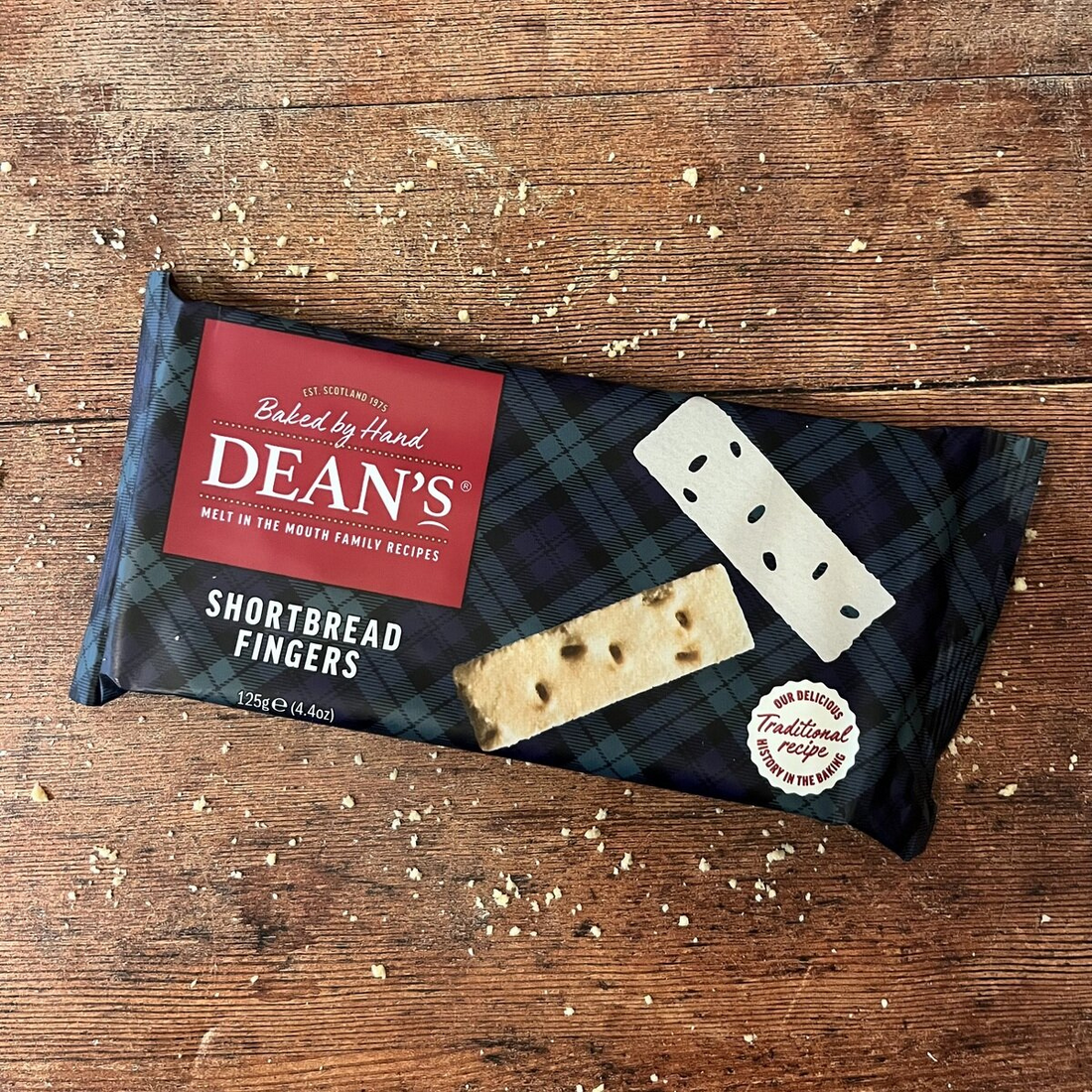 Shorbreads fingers écossais traditionnels (125g)