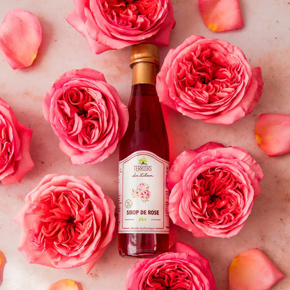 Sirop de rose (25cl) - Recette authentique
