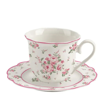 Tasse et soucoupe "Jardin de Bella" (300 ml)