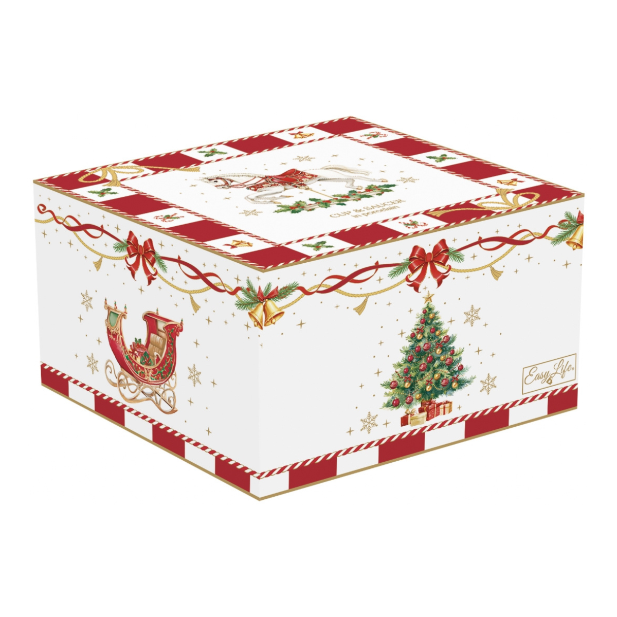 Tasse à thé + soucoupe &quot;Contes de Noël&quot; (200 ml)