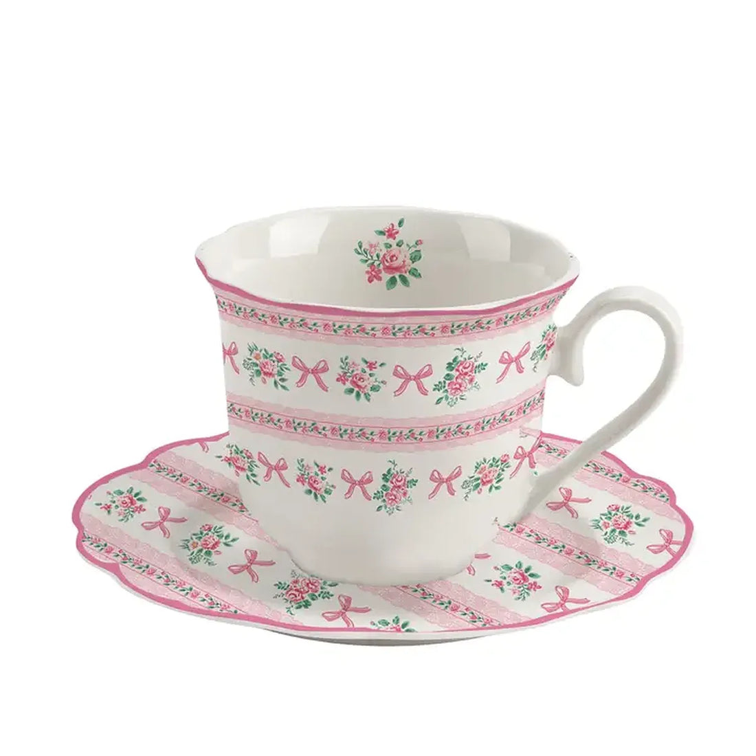 Tasse et soucoupe "Ruban" (300 ml)