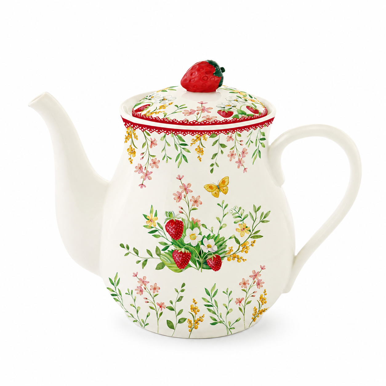 Théière Jardin des fraises (900 ml)