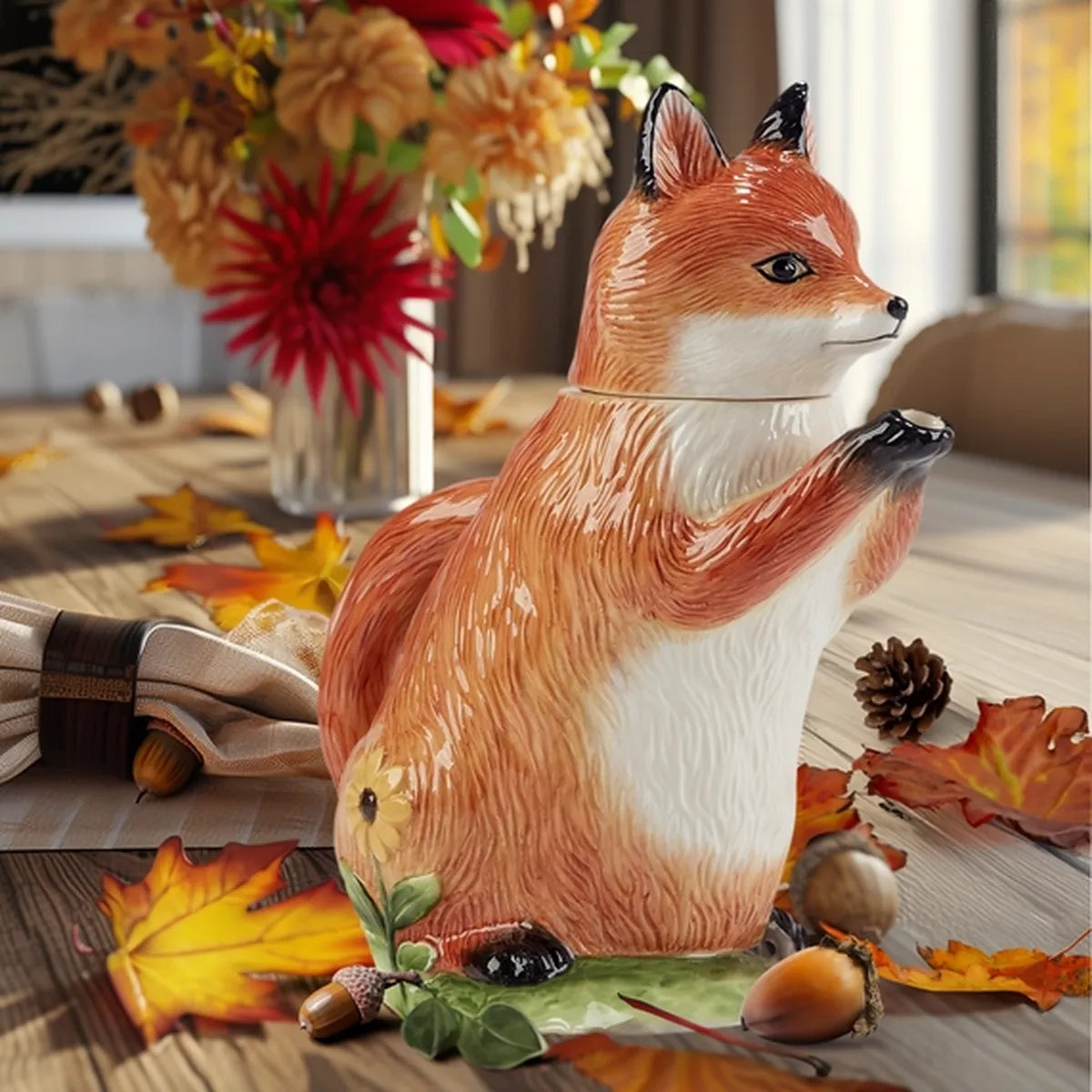 Théière 3D &quot;Forêt enchantée&quot; Renard (1 l)