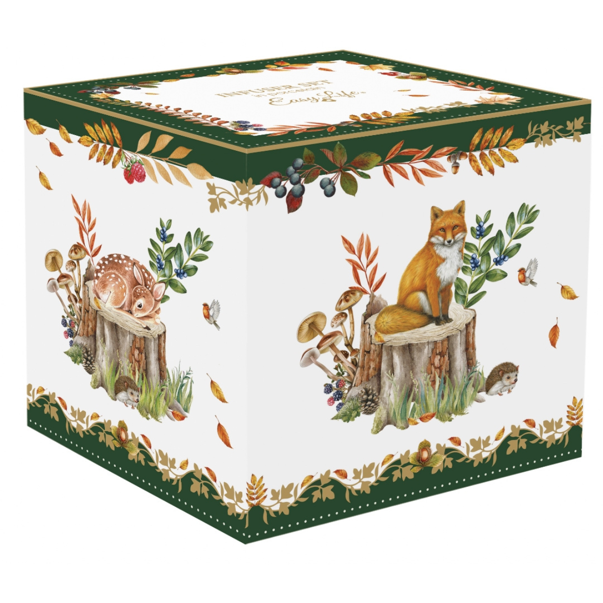 Tisanière renard "Rêverie dans la Forêt" (450 ml)