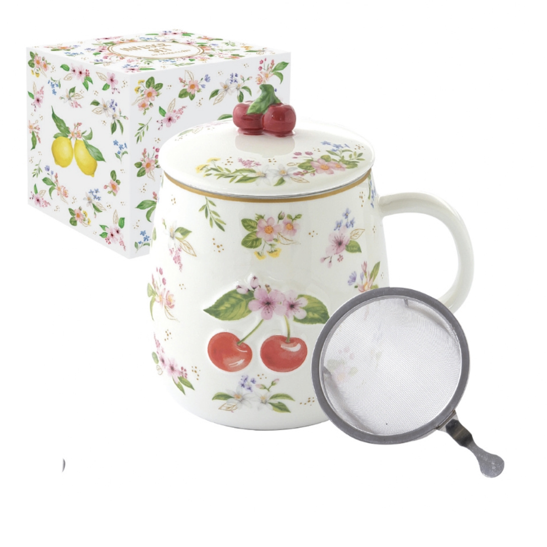 Tisanière Le Verger anglais - Cerise (450 ml)