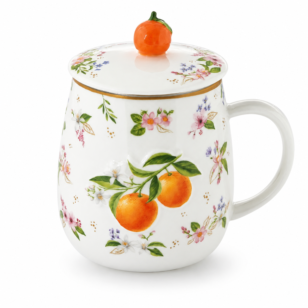 Tisanière Le Verger anglais - Orange (450 ml)