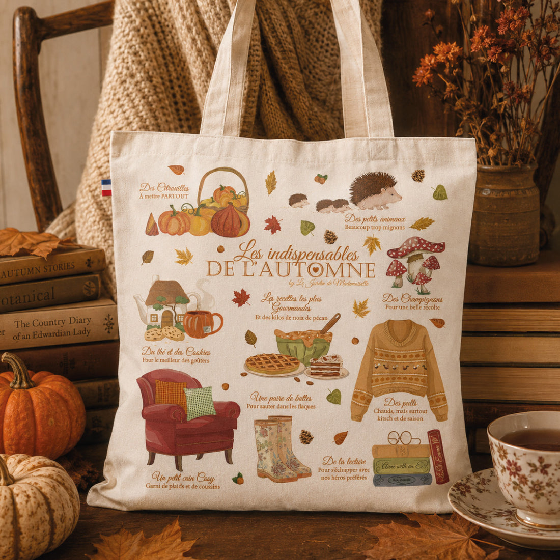 Tote bag Mademoiselle&