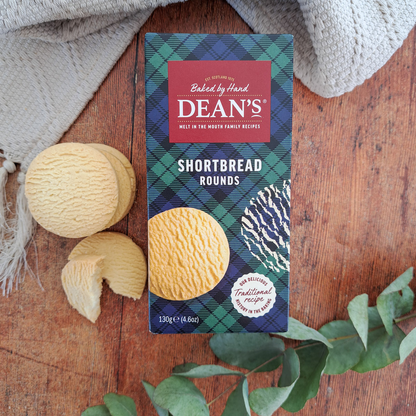 Shortbreads ronds traditionnels fabriqués en Écosse (130g)