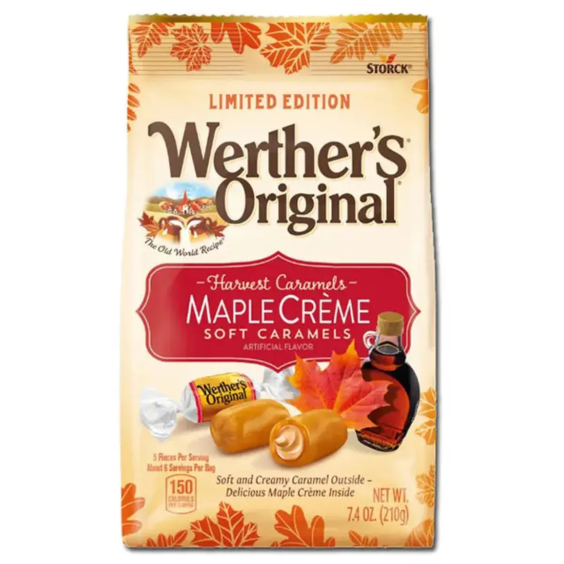 Sachet de caramels à la crème d&
