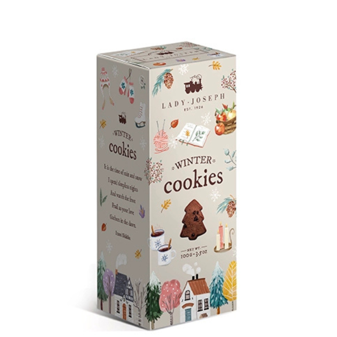 Biscuits au chocolat édition Hiver (100 g)