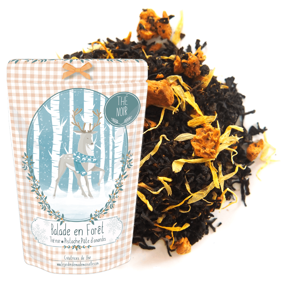 thé noir pistache pâte d&