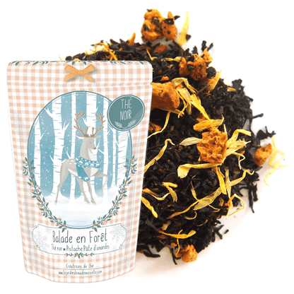 thé noir pistache pâte d&