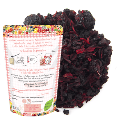 cueillette de printemps infusion cerise hibiscus