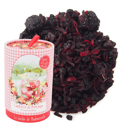 cueillette de printemps infusion cerise hibiscus