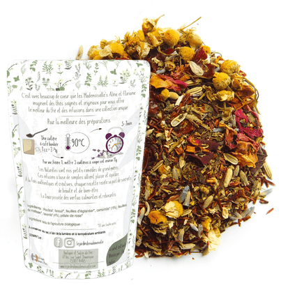infusion la douce camomille lavande bien-être sommeil