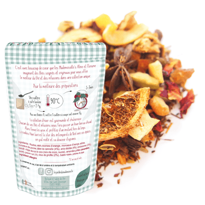 rooibos infusion the noel orange cannelle raison épices