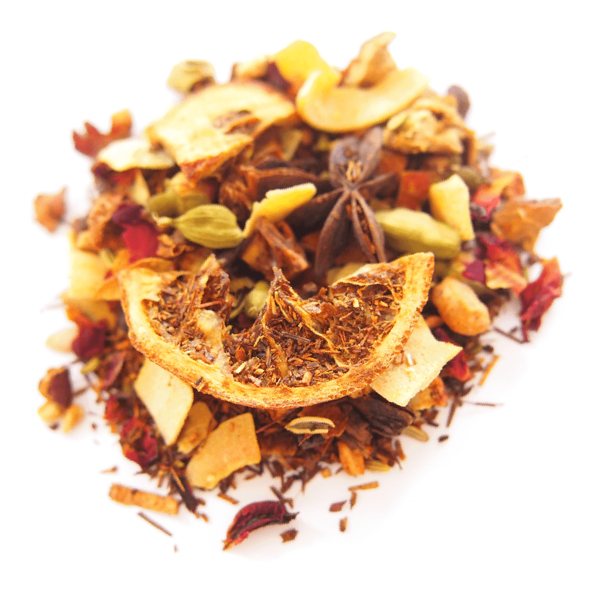 rooibos infusion the noel orange cannelle raison épices