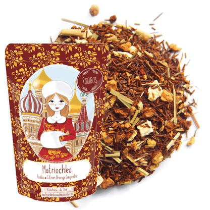rooibos infusion thé matriochka citron gingembre gout russe