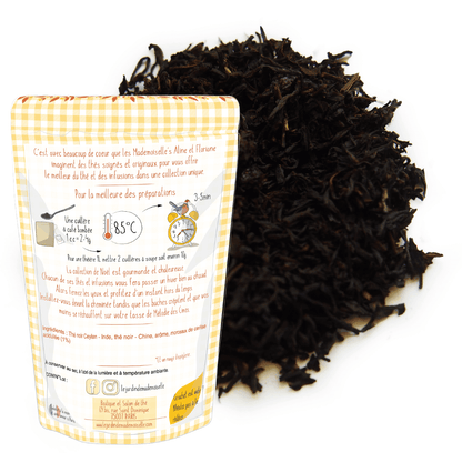 thé noir cerise amande mélodie des cimes noel