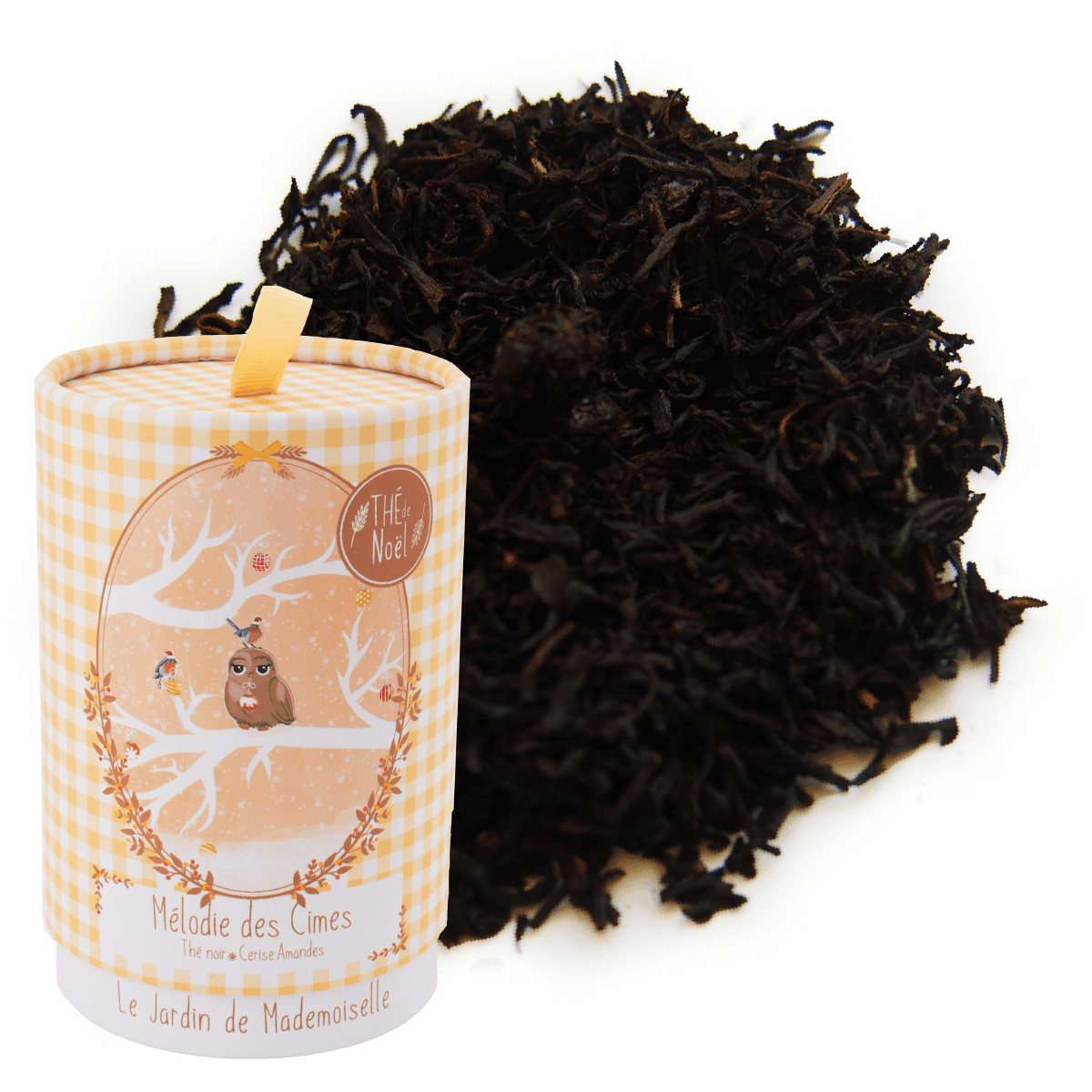 thé noir cerise amande mélodie des cimes noel