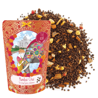 Mumbai chai latte thé noir épices indiennes inde