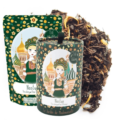 Oolong thé bleu nastya fleur d&