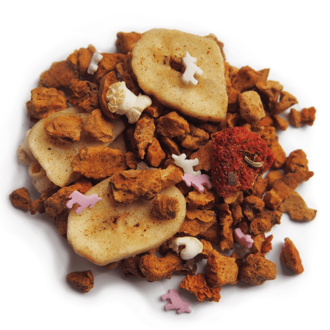 rooibos infusion the pandicorne gourmad banane popcorn vanille framboise