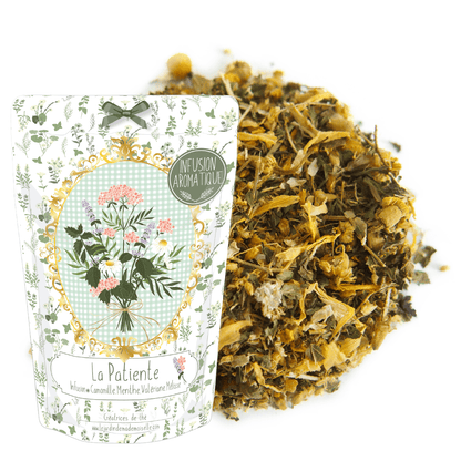 infusion la patiente valeriane menthe melisse bien-etre detox vrac