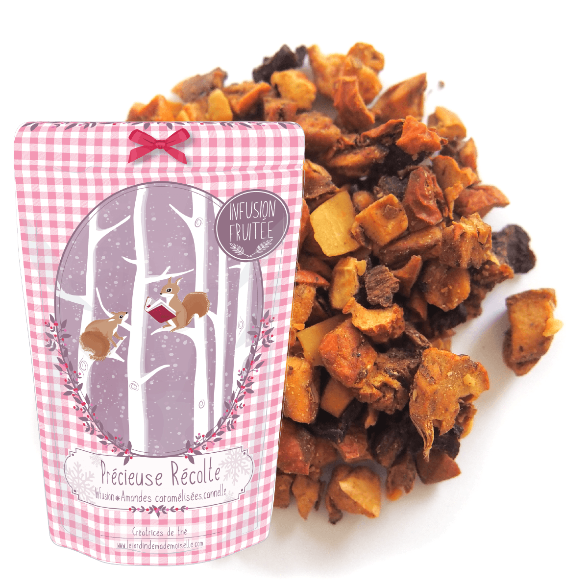 infusion précieuse récolte amande caramel cannelle