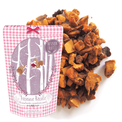 infusion précieuse récolte amande caramel cannelle