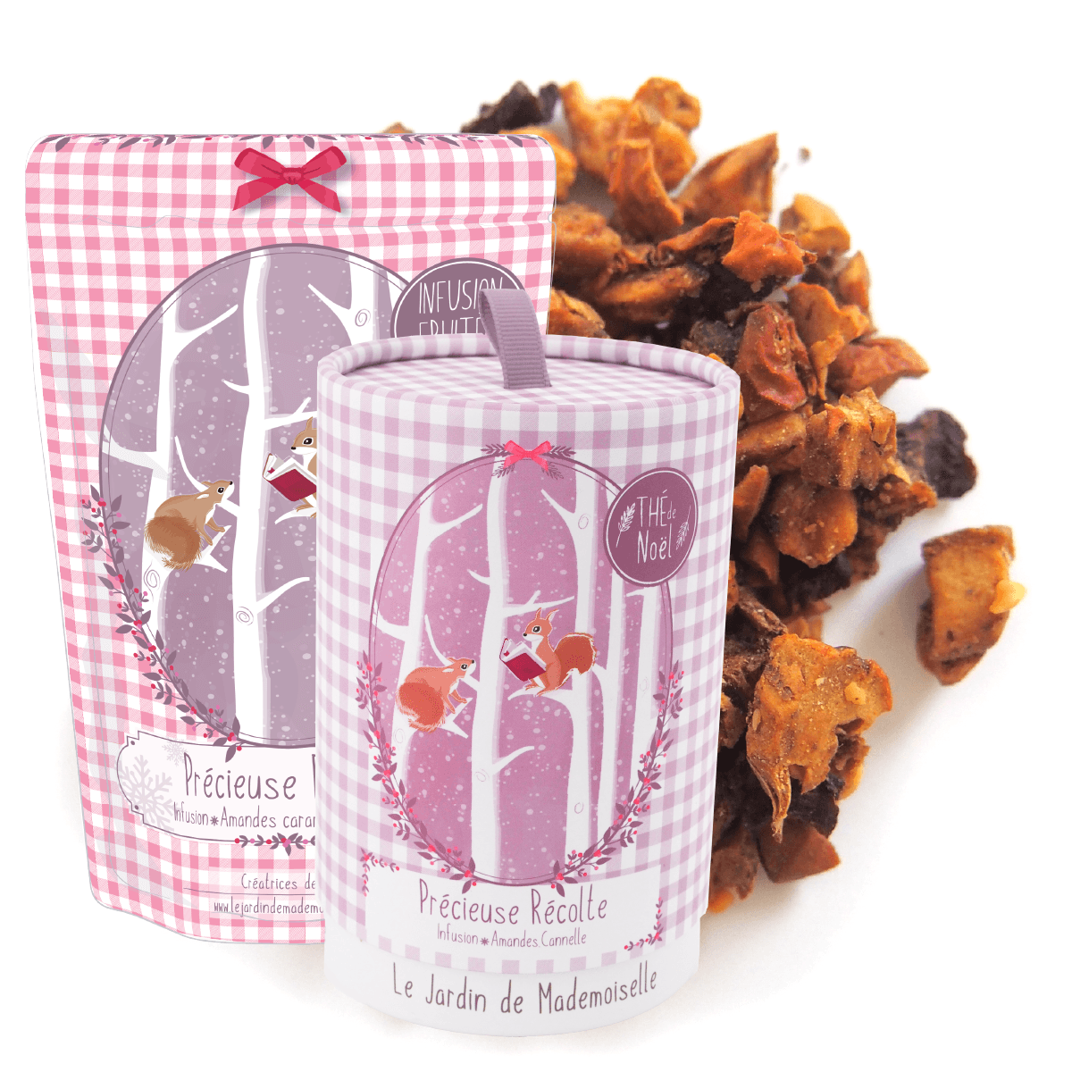 infusion précieuse récolte amande caramel cannelle