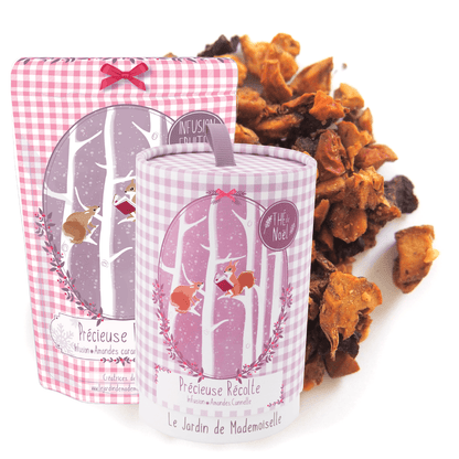 infusion précieuse récolte amande caramel cannelle
