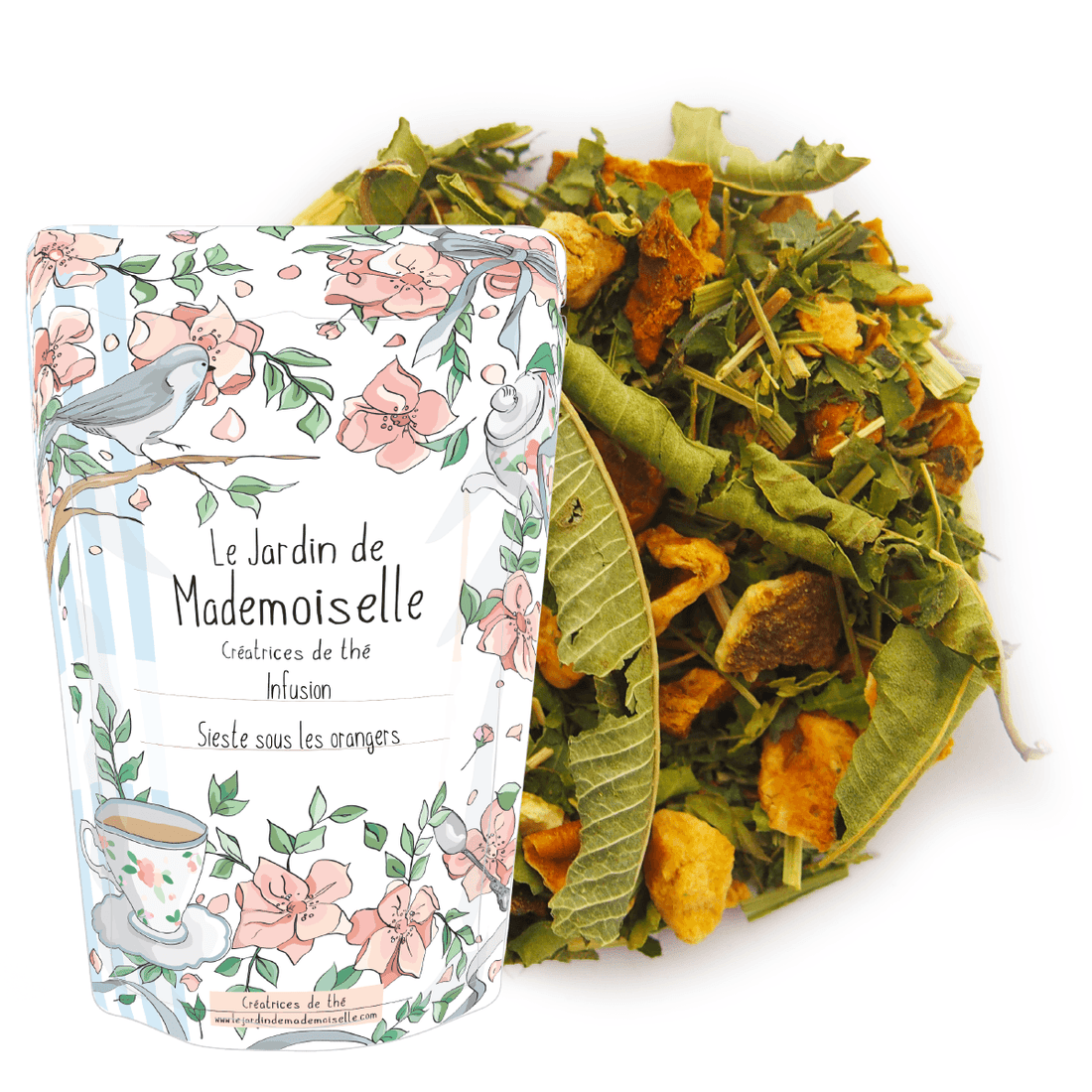 infusion sieste sous les orangers fleurs d&