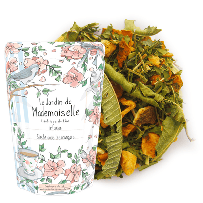 infusion sieste sous les orangers fleurs d&