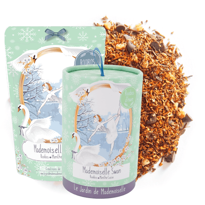 rooibos infusion the mademoiselle swan danseuse cacao menthe