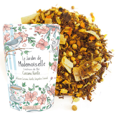 rooibos curcuma vanille pour lait d&