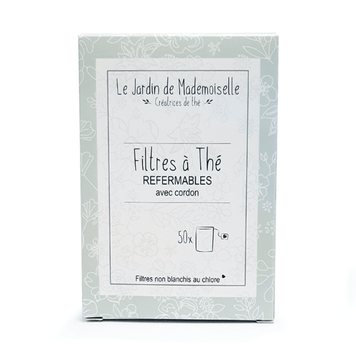 boite de filtres en papier jetables et biodégradables lot de 50 pièces