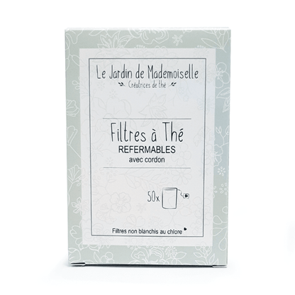 boite de filtres en papier jetables et biodégradables lot de 50 pièces