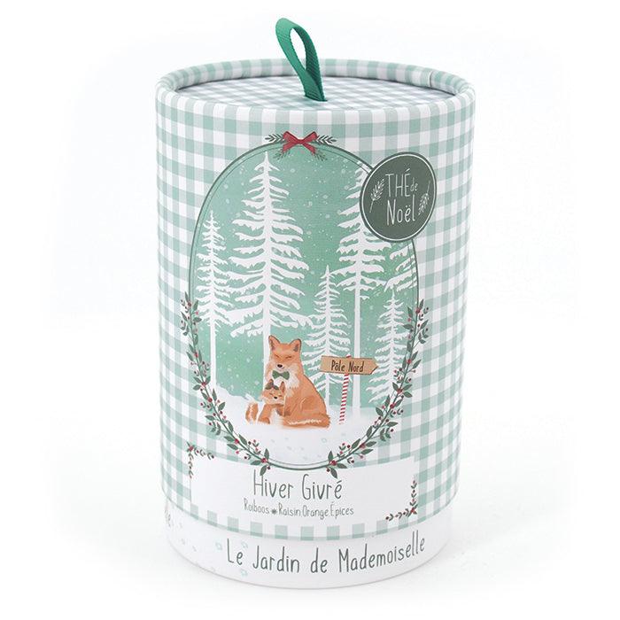 rooibos hiver givre raison orange épices thé de noel dans sa boite ecoresponsable