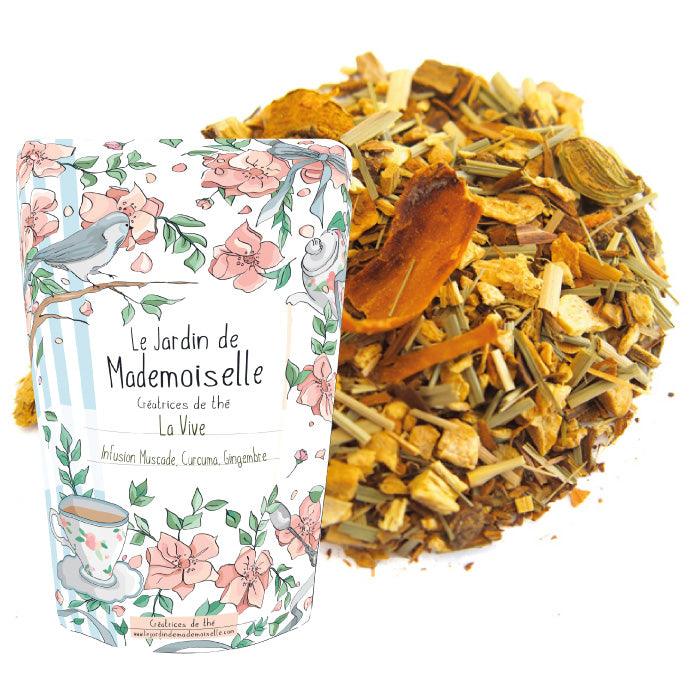infusion ayurvédique fleurs de muscade curcuma