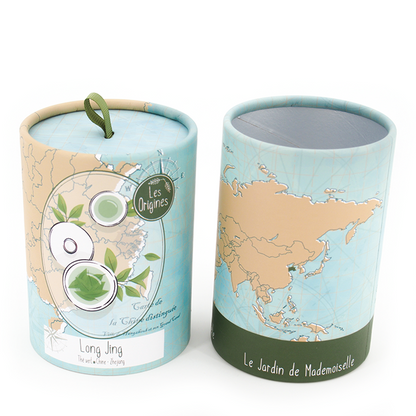 long jing boite 100 grammes vrac thé vert chine