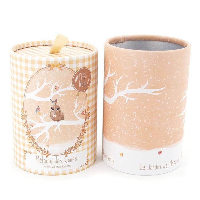 thé noir cerise amande mélodie des cimes boite écoresponsable