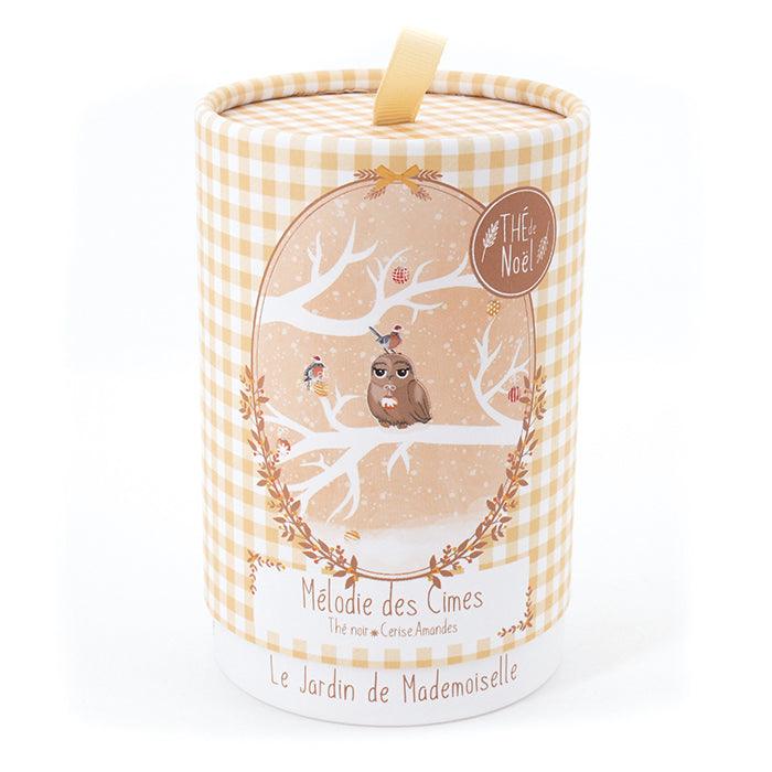 thé noir cerise amande mélodie des cimes boite écoresponsable