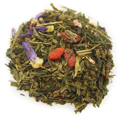 Thé vert Tradition du Ningxia baie de goji mandarine